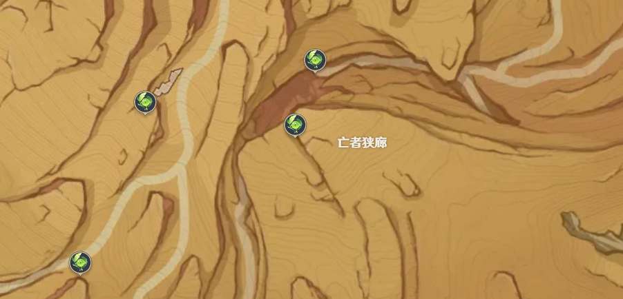 亡者狭廊圣章石位置3