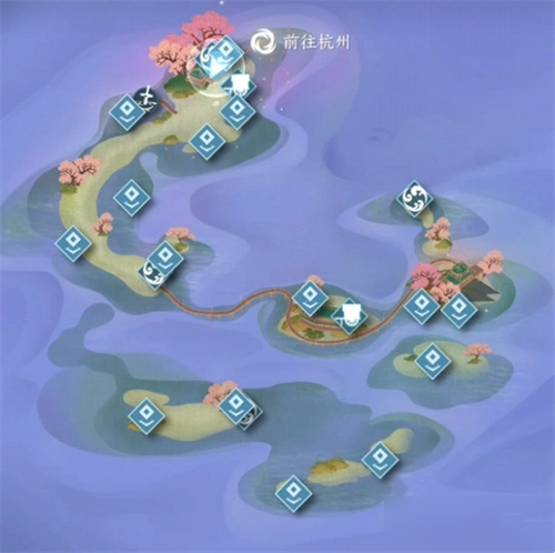 逆水寒手游镜湖流珠位置坐标1