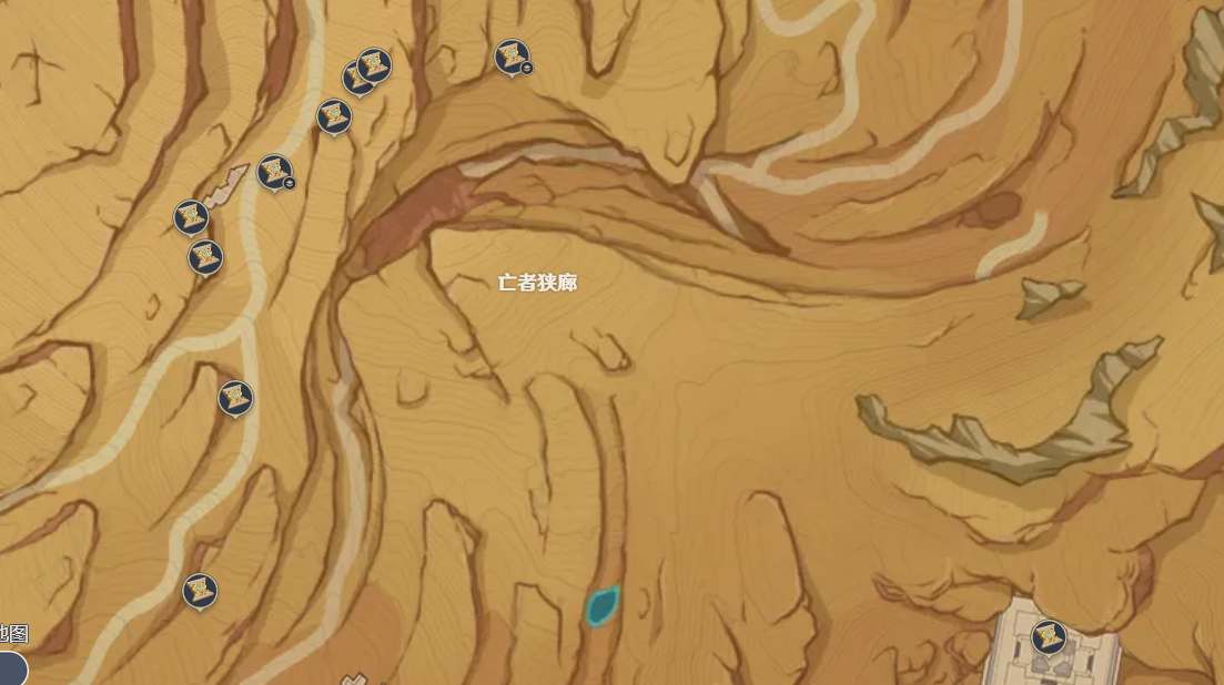 原神3.4千壑沙地圣章石位置大全3