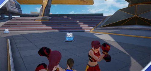 和平精英天空赛场上城区怎么打1